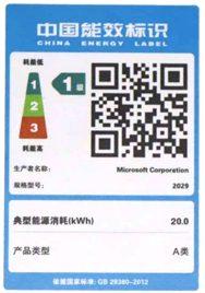 China energy efficiency label